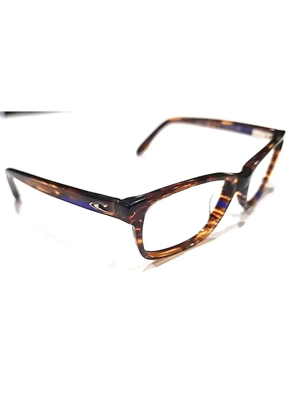 O'Neill Ono Due Brown Purple Rectangle Eyeglasses 51-17 135